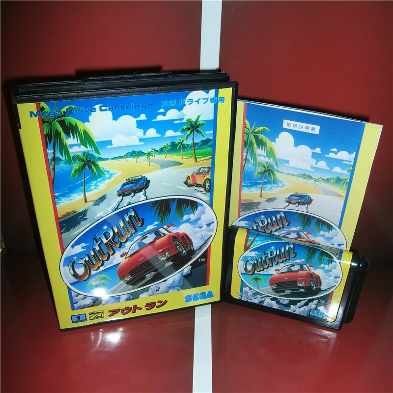 Outrun Japan Cover with box and manual For Sega Megadrive Genesis Video Game Console 16 bit MD card
Outrun Japan Cover with box and manual For Sega Megadrive Genesis Video Game Console 16 bit MD card