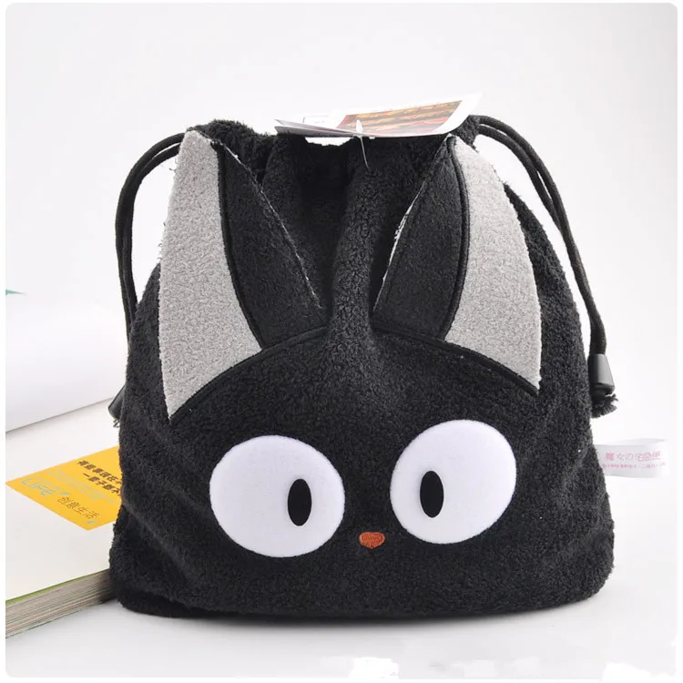 Anime Kiki's Delivery Service JiJi Cat Cartoon Snacks Coin Pocket Wallet Phone Soft Stuffed Plush Bag 19 * 20CM Drawstring Bag
Anime Kiki's Delivery Service JiJi Cat Cartoon Snacks Coin Pocket Wallet Phone Soft Stuffed Plush Bag 19 * 20CM Drawstring Bag