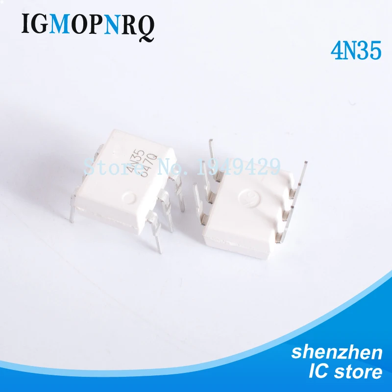 10PCS 4N35 DIP6 Transistor output optocouplers Phototransistor Out New original free shipping
10PCS 4N35 DIP6 Transistor output optocouplers Phototransistor Out New original free shipping