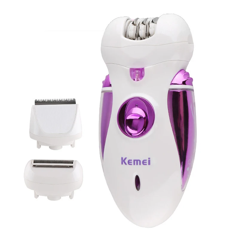 Kemei KM-2370 3 In 1 Electric Shaver Set for Women Rechargeable Hair Removal Shaving Machine Painless Depilatory Cream Female
Kemei KM-2370 3 In 1 Electric Shaver Set for Women Rechargeable Hair Removal Shaving Machine Painless Depilatory Cream Female