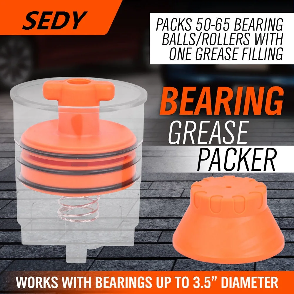 SEDY Handy Packer Bearing Packer Flushes Out Old Grease Automotive Hand Operated Tool Set Filling Tool New
SEDY Handy Packer Bearing Packer Flushes Out Old Grease Automotive Hand Operated Tool Set Filling Tool New