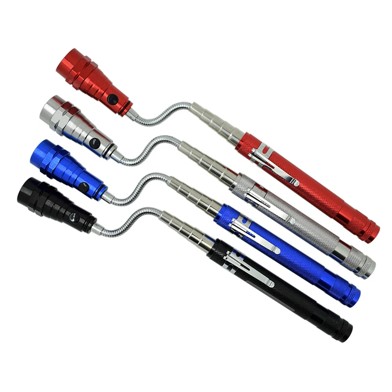 360 Degree Head Flexible Telescopic Flashlight 3 LED Torch Magnetic Camping Fishing Lamp for Outdoor Pick Up Tool Light
360 Degree Head Flexible Telescopic Flashlight 3 LED Torch Magnetic Camping Fishing Lamp for Outdoor Pick Up Tool Light