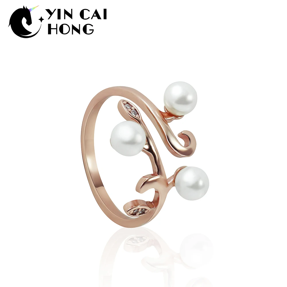 YCH 100% 925 Sterling Silver Glamour Retro Personality Rose Gold Pearl Flower Vine Ring Opening Adjustable Engagement Ring
YCH 100% 925 Sterling Silver Glamour Retro Personality Rose Gold Pearl Flower Vine Ring Opening Adjustable Engagement Ring