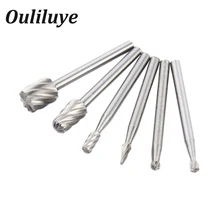 6PCS Mini Drill Bits HSS Dremel Rotary Tool Milling Burr Set Dremel Tools for Woodworking Carving Tools Kit Dremel Accessories
6PCS Mini Drill Bits HSS Dremel Rotary Tool Milling Burr Set Dremel Tools for Woodworking Carving Tools Kit Dremel Accessories