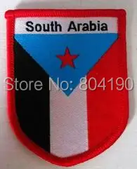 SOUTH ARABIA YEMEN FLAG Patch Embroidered Iron On Sew on patches Badge Transfer 6CM*4.8CM clothes stickers
SOUTH ARABIA YEMEN FLAG Patch Embroidered Iron On Sew on patches Badge Transfer 6CM*4.8CM clothes stickers