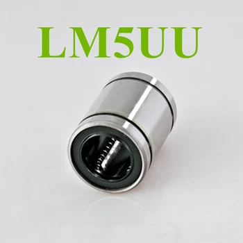 12 pcs LM5UU 5mm linear ball bearing bush bushing for 5mm rod round shaft for 3D Printer Parts cnc parts
12 pcs LM5UU 5mm linear ball bearing bush bushing for 5mm rod round shaft for 3D Printer Parts cnc parts