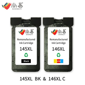 Shangyi 145 XL 146 XL PG 145 CL 146 Ink Cartridge Replacement for Canon MG 2410 2510 printer
Shangyi 145 XL 146 XL PG 145 CL 146 Ink Cartridge Replacement for Canon MG 2410 2510 printer