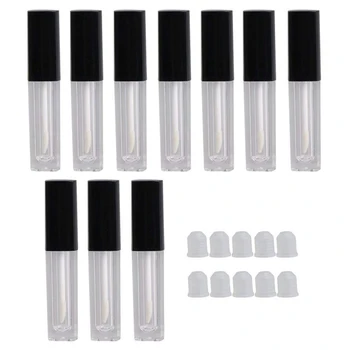 80x15mm 2.5ML Empty Transparent Plastic Square Lip Gloss Tubes with Brush Cosmetics Accessories Set of 10
80x15mm 2.5ML Empty Transparent Plastic Square Lip Gloss Tubes with Brush Cosmetics Accessories Set of 10