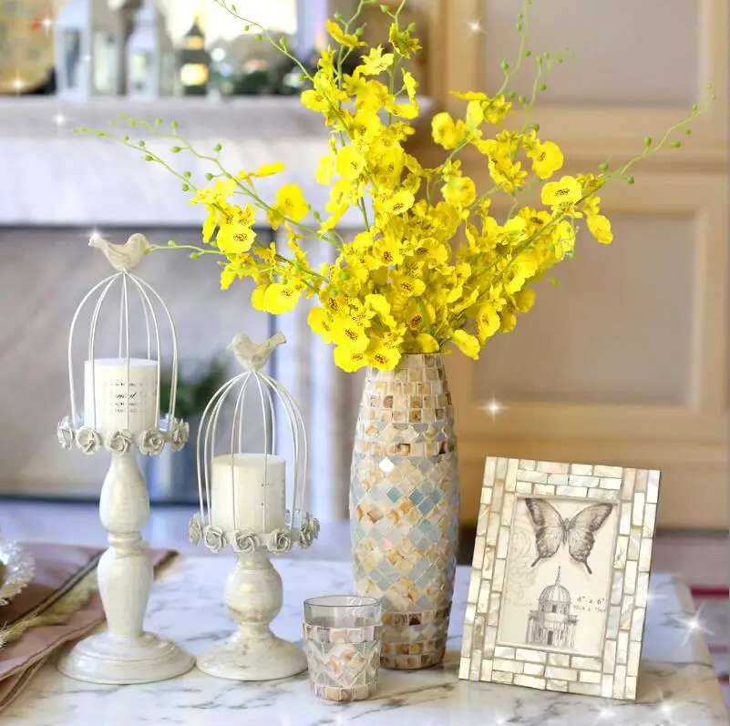 Modern Glass Vase+Artificial Flower Set Figurines Home Furnishing Craft Decoration Livingroom Silk Fake Flower Pot Oranments Art
Modern Glass Vase+Artificial Flower Set Figurines Home Furnishing Craft Decoration Livingroom Silk Fake Flower Pot Oranments Art