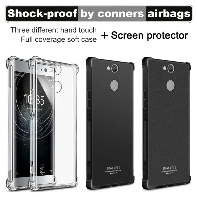 IMAK Surrounded Protection Shockproof Airbag Case for Sony Xperia XA2 Ultra Plus XZ2 Compact Premium 10 Plus 1 Clear Soft TPU
IMAK Surrounded Protection Shockproof Airbag Case for Sony Xperia XA2 Ultra Plus XZ2 Compact Premium 10 Plus 1 Clear Soft TPU