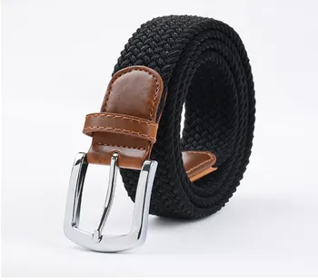 2piece Korean version of men 's belt canvas woven belt female models pin elastic elastic tide belt youth leisure wild
2piece Korean version of men 's belt canvas woven belt female models pin elastic elastic tide belt youth leisure wild