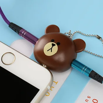 FFFAS Bear Earphone Music Share Cable Splitter Adapter 1 male to 2 female 3.5mm Cute Mobile Phone Audio Sharing 3.5 Aux Splitter
FFFAS Bear Earphone Music Share Cable Splitter Adapter 1 male to 2 female 3.5mm Cute Mobile Phone Audio Sharing 3.5 Aux Splitter