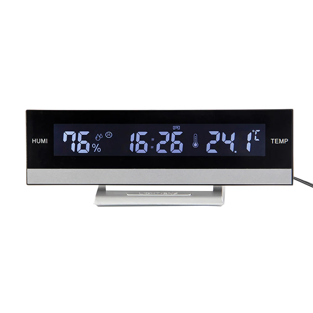 Desktop Portable Temperature Humidity Digital Home Large Screen Electronic Room Snooze Function LCD Display Battery Alarm Clock
Desktop Portable Temperature Humidity Digital Home Large Screen Electronic Room Snooze Function LCD Display Battery Alarm Clock