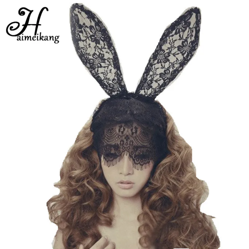 Haimeikang Hair Accessories for Women Girl Hair Band Lace Sexy Rabbit Ears Veil Party Headband Headwear Hair Ornament Halloween
Haimeikang Hair Accessories for Women Girl Hair Band Lace Sexy Rabbit Ears Veil Party Headband Headwear Hair Ornament Halloween