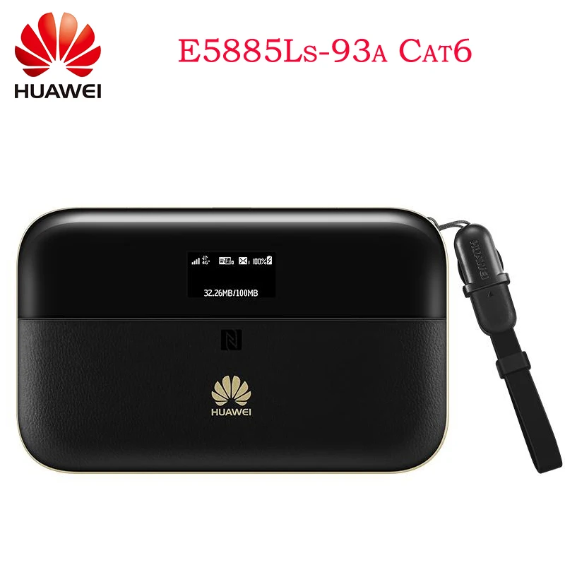 Unlocked HUAWEI E5885Ls-93a cat6 mobile WIFI PRO2 with 6400mah Power Bank Battery and One RJ45 LAN Ethernet Port E5885 Router
Unlocked HUAWEI E5885Ls-93a cat6 mobile WIFI PRO2 with 6400mah Power Bank Battery and One RJ45 LAN Ethernet Port E5885 Router