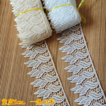 13 meter/pack DIY lace Hollowed Water-soluble lace leaf accessories curtain garment embroidery auxiliary lace tassel trims M281
13 meter/pack DIY lace Hollowed Water-soluble lace leaf accessories curtain garment embroidery auxiliary lace tassel trims M281