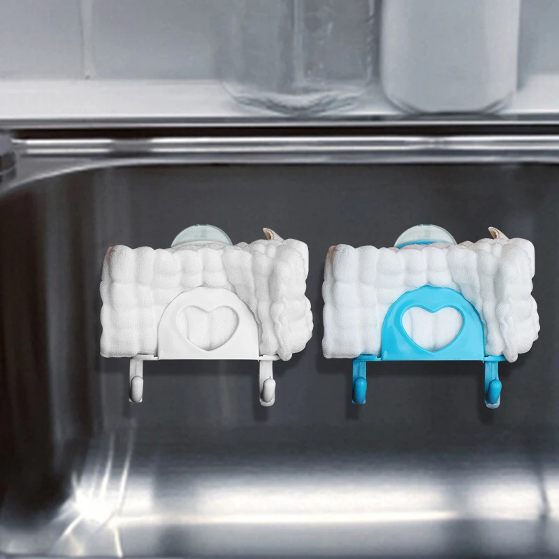 Convenient Kitchen Plastic Rack Sponge Holder Kitchen Cleaning Towel Organizer Wall Hanger Pool Side Hanging Holder With Suction
Convenient Kitchen Plastic Rack Sponge Holder Kitchen Cleaning Towel Organizer Wall Hanger Pool Side Hanging Holder With Suction