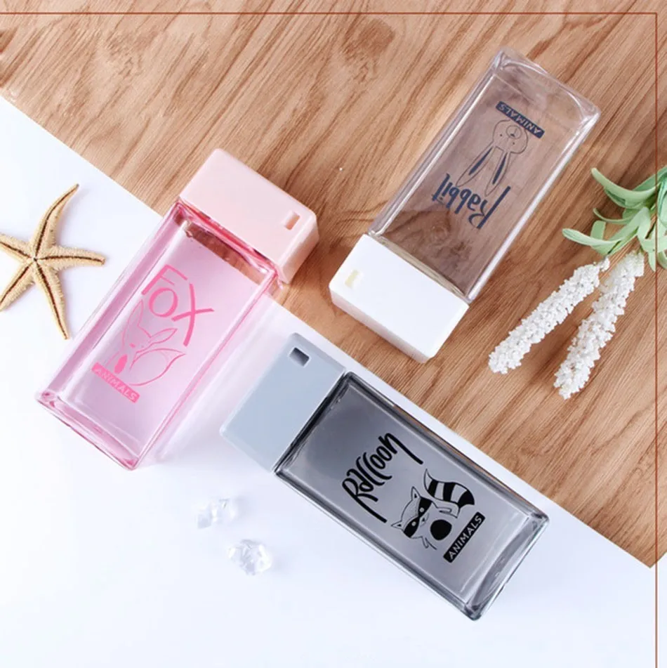 Cartoon Mini 350ml Plastic Water Bottle Square Shape Printed Portable Sports Water Bottles Kids Water Bottle
Cartoon Mini 350ml Plastic Water Bottle Square Shape Printed Portable Sports Water Bottles Kids Water Bottle