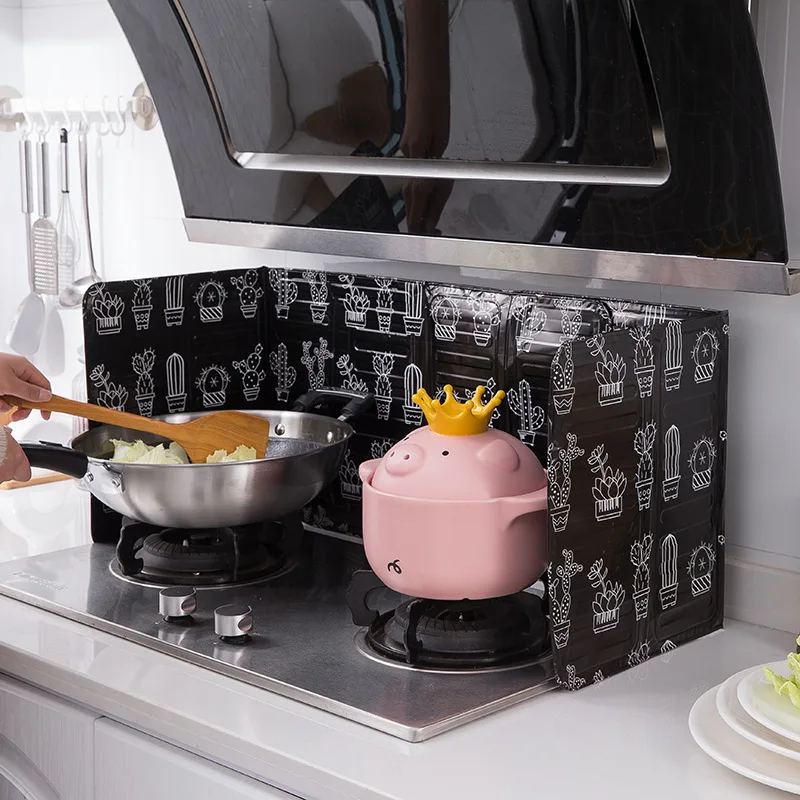 Kitchen Oil Splash Scald Proof Board Screen Frying Pan Protection Cover Stove Anti Shield Guard Divider Baffle Tools Accessories
Kitchen Oil Splash Scald Proof Board Screen Frying Pan Protection Cover Stove Anti Shield Guard Divider Baffle Tools Accessories
