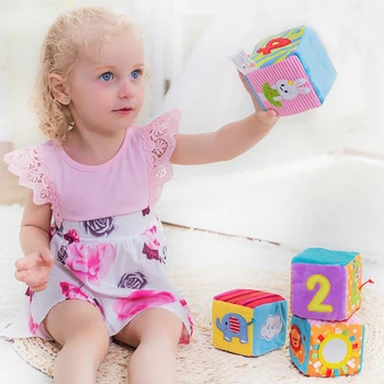 Baby Soft Cube Toys Rattle Mobiles Colorful Cube Animal Number Rill Bell Early Learning Educational Crib Toys For 0-12 Months
Baby Soft Cube Toys Rattle Mobiles Colorful Cube Animal Number Rill Bell Early Learning Educational Crib Toys For 0-12 Months