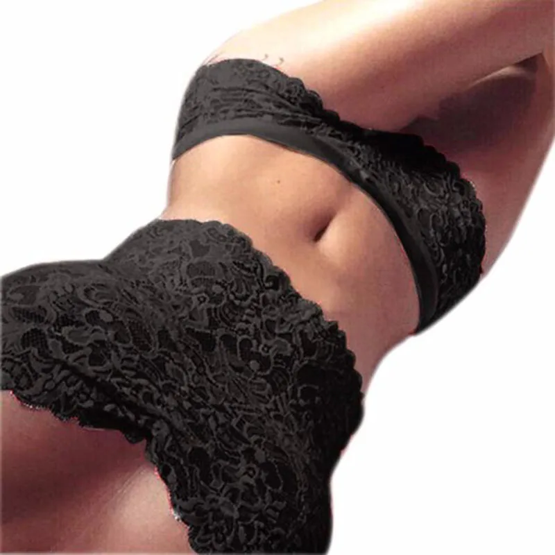 2017 New Lace Solid Black Women Fashion Lace Trim Bralette Cross Straps Underwear Soft Panties Set Club Underwear
2017 New Lace Solid Black Women Fashion Lace Trim Bralette Cross Straps Underwear Soft Panties Set Club Underwear