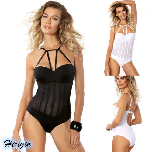 2019 New Summer Sexy Women One-Piece Swimsuit Solid Backless Push-up Padded Bandage Bikini Swimwear Jumpsuits
2019 New Summer Sexy Women One-Piece Swimsuit Solid Backless Push-up Padded Bandage Bikini Swimwear Jumpsuits
