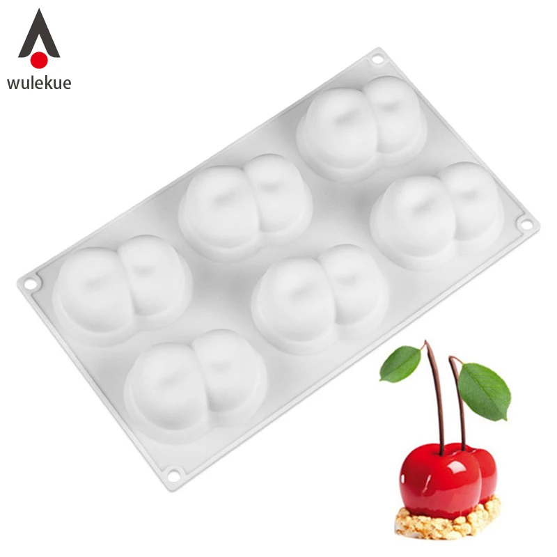 Wulekue New Dessert Mousse Silicone Mold 3D DIY Cherry Cake Decoration Tools Baking For Mousse Dessert Pastry Mould
Wulekue New Dessert Mousse Silicone Mold 3D DIY Cherry Cake Decoration Tools Baking For Mousse Dessert Pastry Mould