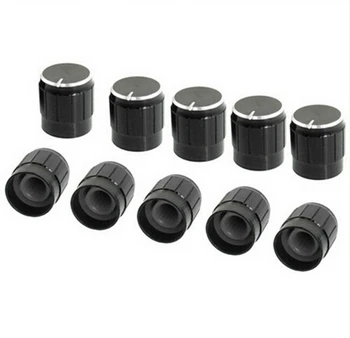 hot new sale 10pcs/set Plastic Threaded Knurled Potentiometer Knobs Caps Shaft Hole Dia 6mm14 x 16mm
hot new sale 10pcs/set Plastic Threaded Knurled Potentiometer Knobs Caps Shaft Hole Dia 6mm14 x 16mm