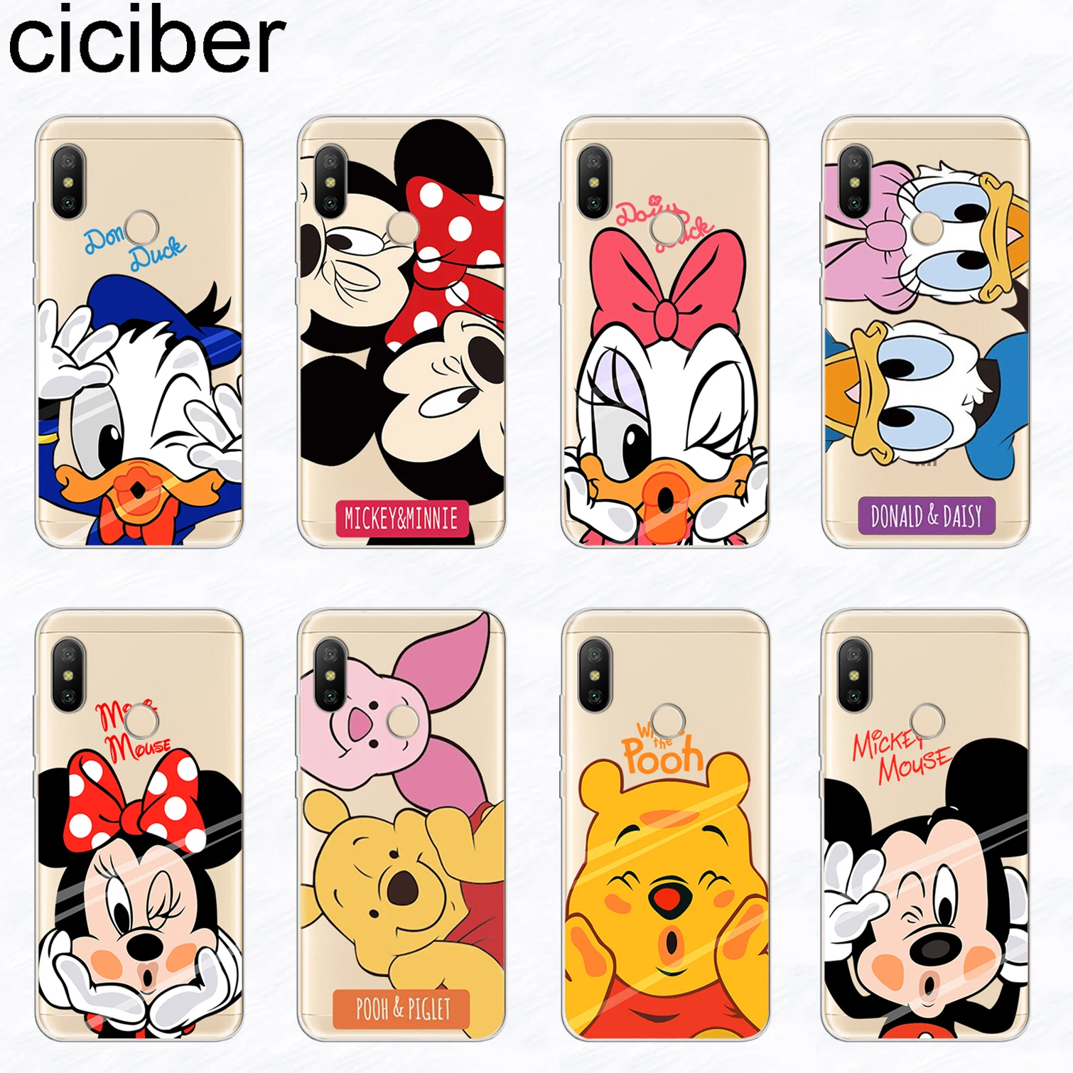 ciciber For Xiaomi Redmi Note 7 6 5 4 3 Pro X A Soft TPU Phone Cases For Red 6 5 4 3 A X S Plus Pro S2 Fundas Mickey Donald Duck
ciciber For Xiaomi Redmi Note 7 6 5 4 3 Pro X A Soft TPU Phone Cases For Red 6 5 4 3 A X S Plus Pro S2 Fundas Mickey Donald Duck