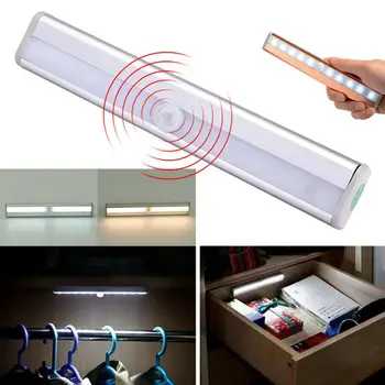 CYCLE ZONE PIR Motion Sensor LED Night light 6LEDs/10LEDs Battery Powered Emergency Bar Lamp for Hallway Cabinet Kitchen Closet
CYCLE ZONE PIR Motion Sensor LED Night light 6LEDs/10LEDs Battery Powered Emergency Bar Lamp for Hallway Cabinet Kitchen Closet