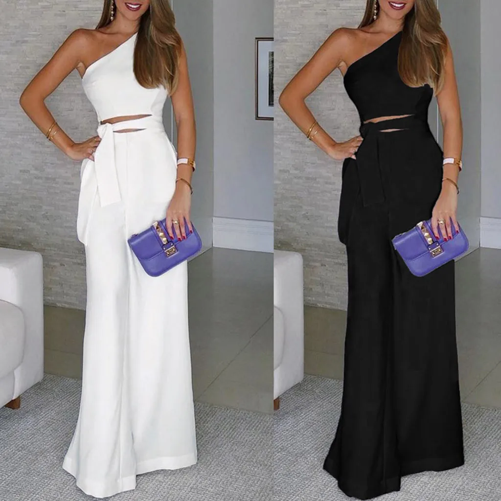 NEW Women playsuits and jumpsuits Solid Sleeveless Strapless Bandage Jumpsuit Long Wide Leg Trousers combi pantalon femme#XP25
NEW Women playsuits and jumpsuits Solid Sleeveless Strapless Bandage Jumpsuit Long Wide Leg Trousers combi pantalon femme#XP25