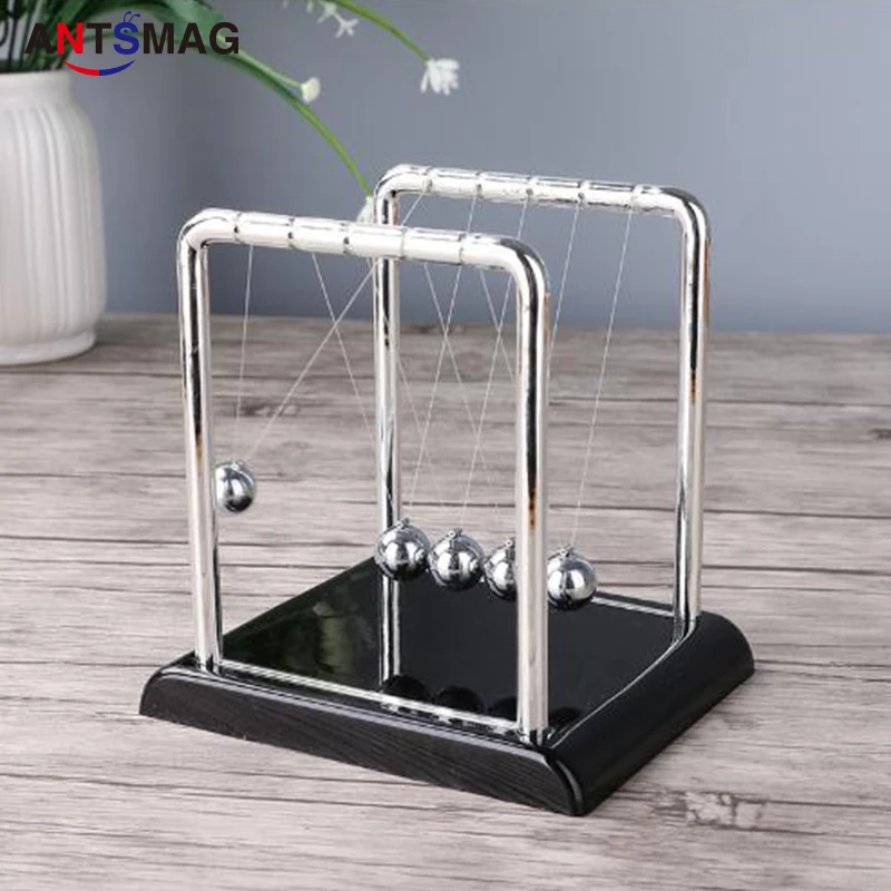 Vintage Home Decor Newtons Cradle Steel Balance Ball Physics Science Pendulum Newton Balls Home Decoration Accessories NC-N
Vintage Home Decor Newtons Cradle Steel Balance Ball Physics Science Pendulum Newton Balls Home Decoration Accessories NC-N