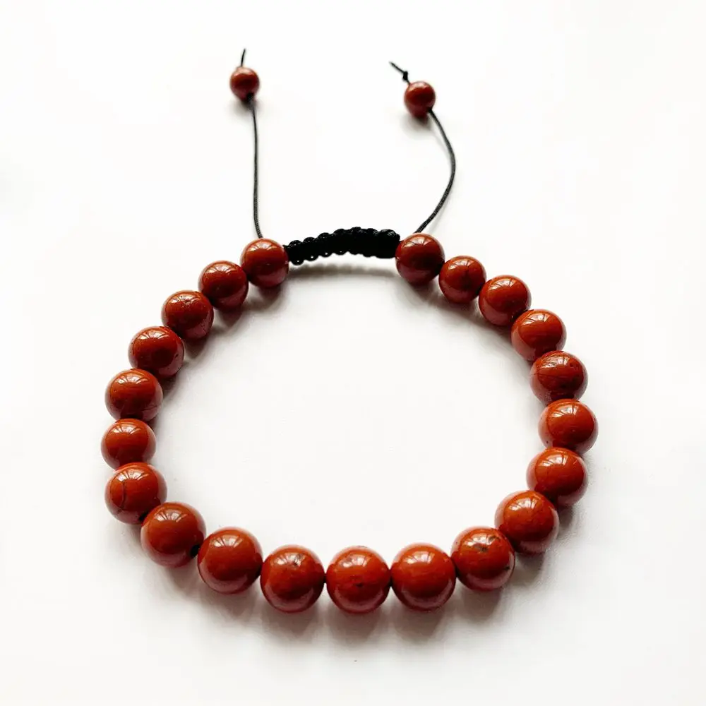 Bhuann 8mm Red Stone Natural Crystal Beads Stone Bracelet Reiki Chakra Energy Healing Bracelet Woman Man Handmade Jewelry
Bhuann 8mm Red Stone Natural Crystal Beads Stone Bracelet Reiki Chakra Energy Healing Bracelet Woman Man Handmade Jewelry