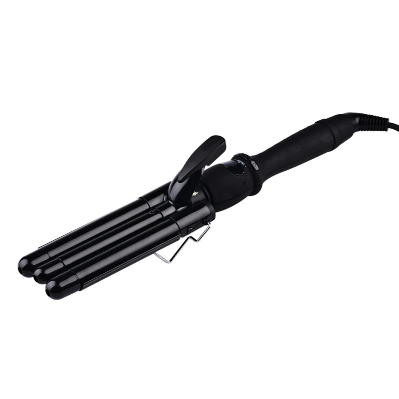 19mm 22mm 25mm LCD Digital Perm Ceramic Triple Barrels Deep Curler Wave Curly Hair Waver Roller Fast Heating Curling Iron Glove
19mm 22mm 25mm LCD Digital Perm Ceramic Triple Barrels Deep Curler Wave Curly Hair Waver Roller Fast Heating Curling Iron Glove
