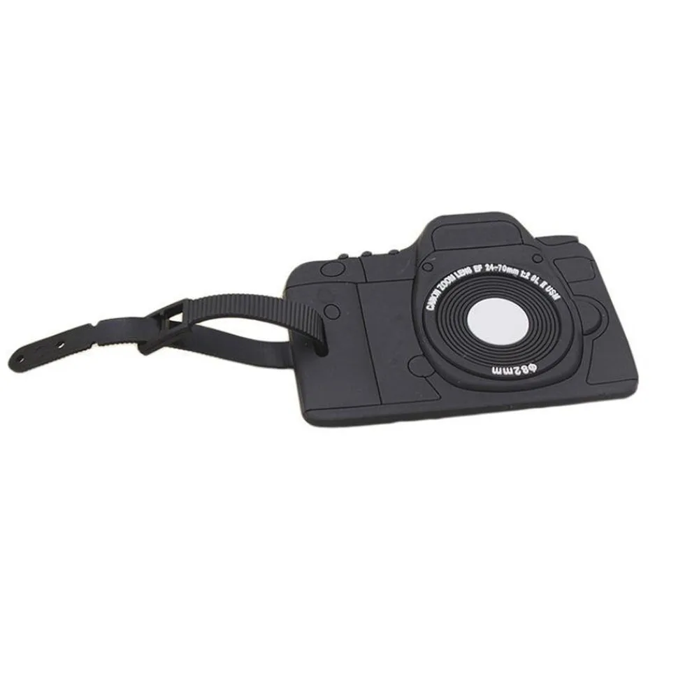 PVC Luggage Tags Portable Secure Travel Kit Suitcase ID Black Camera Luggage tag Handbag Tote Bag Large Tag Travel Accessories
PVC Luggage Tags Portable Secure Travel Kit Suitcase ID Black Camera Luggage tag Handbag Tote Bag Large Tag Travel Accessories
