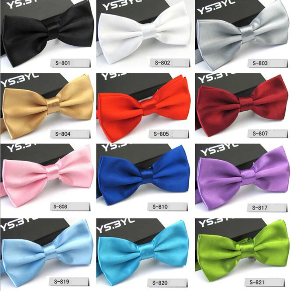 Solid Fashion Bowties Groom Men Colourful Plaid Cravat Gravata Male Marriage Butterfly Wedding Bow Ties | Аксессуары для одежды