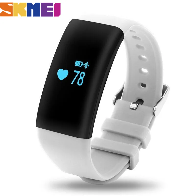 SKMEI Fashion Smart WristBand Touch Screen Heart Rate Sleep Monitor Digital Watches Pedometer Fitness Tracker Sports Watch D21
SKMEI Fashion Smart WristBand Touch Screen Heart Rate Sleep Monitor Digital Watches Pedometer Fitness Tracker Sports Watch D21