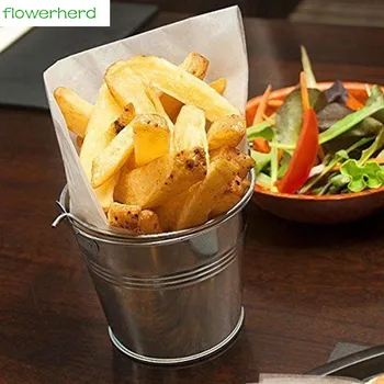 10pcs Mini Tinplate Metal Bucket Icing French Fries Tin Pails Cute Chocolate Candy Basket Party Kitchen Home Decoration Supplies
10pcs Mini Tinplate Metal Bucket Icing French Fries Tin Pails Cute Chocolate Candy Basket Party Kitchen Home Decoration Supplies