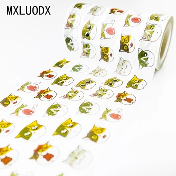 Washi Masking Tape Set Colored Cat Head Patterns Sticky Paper Scrapbook DIY Office Stationery Decoration Adhesive Tapes 1PCS/Lot
Washi Masking Tape Set Colored Cat Head Patterns Sticky Paper Scrapbook DIY Office Stationery Decoration Adhesive Tapes 1PCS/Lot