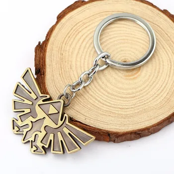 H&F12pcs/lot The Legend Of Zelda Triforce Vintage Badge Logo alloy keychains High Quality charm key rings male Jewelry
H&F12pcs/lot The Legend Of Zelda Triforce Vintage Badge Logo alloy keychains High Quality charm key rings male Jewelry