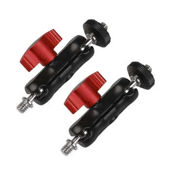 Articulating Magic Arm Friction Ball head Mount Adapter 1/4'' Screw for Camera Monitor LED Video Light Cage Rig Handheld Gimbal
Articulating Magic Arm Friction Ball head Mount Adapter 1/4'' Screw for Camera Monitor LED Video Light Cage Rig Handheld Gimbal