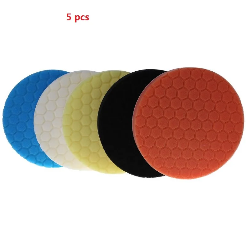 7 inch (180mm ) Buff Pad Polishing Pad kit For Car Polisher Pack of 5Pcs-Professional Quality Pack Of 5Pcs
7 inch (180mm ) Buff Pad Polishing Pad kit For Car Polisher Pack of 5Pcs-Professional Quality Pack Of 5Pcs