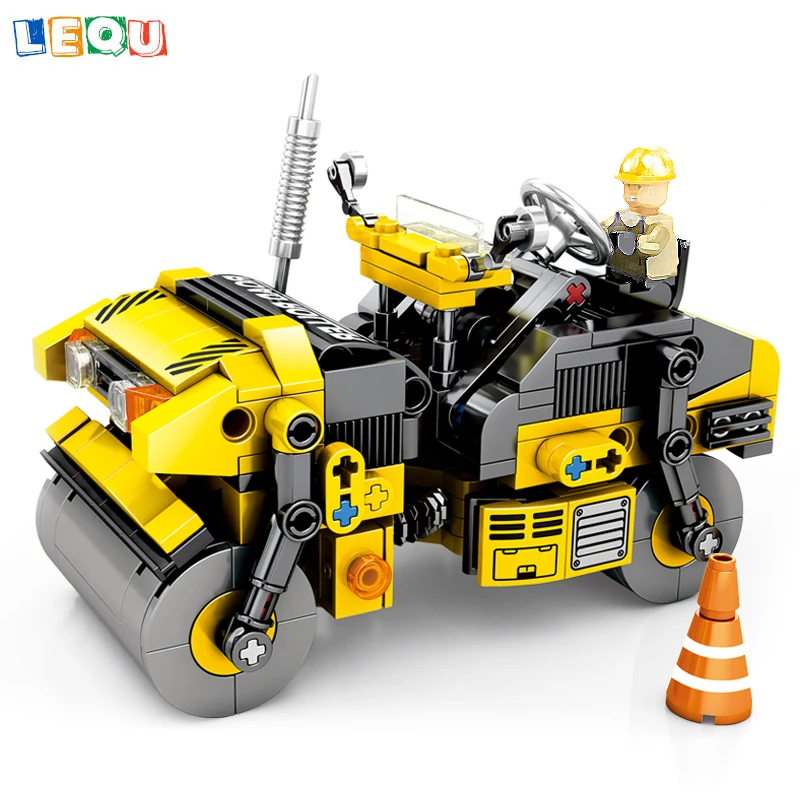 Road Roller Drill Machine Technic Building Blocks Engineering Tool Vehicle Car Toys Bricks LegoINGlys
Road Roller Drill Machine Technic Building Blocks Engineering Tool Vehicle Car Toys Bricks LegoINGlys