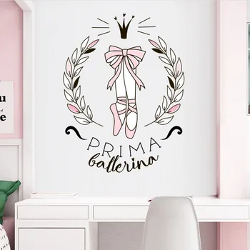 Cartoon Girl Ballet dance Wall Sticker for kids Girl's room decoration Mural home Art Decals wallpaper fridge/door sticker
Cartoon Girl Ballet dance Wall Sticker for kids Girl's room decoration Mural home Art Decals wallpaper fridge/door sticker