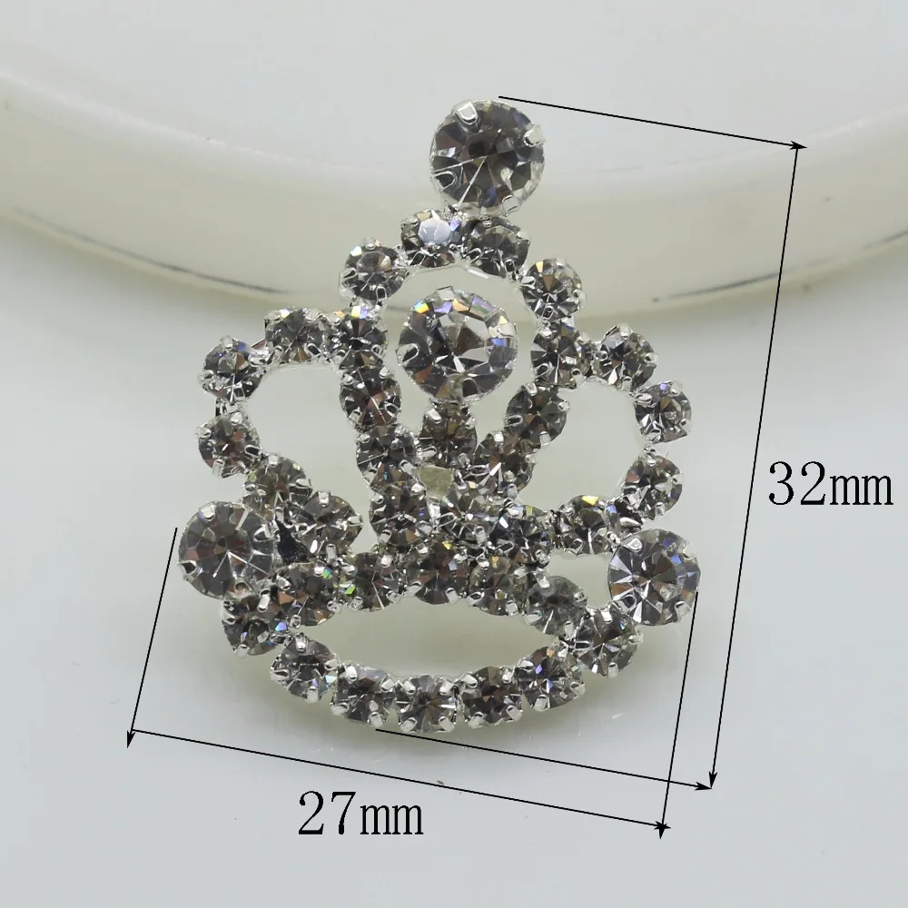 New 1pcs 32mm*27mm Crystal Rhinestone Crown Buttons Can Sewing Diy Accessories Decoration
New 1pcs 32mm*27mm Crystal Rhinestone Crown Buttons Can Sewing Diy Accessories Decoration