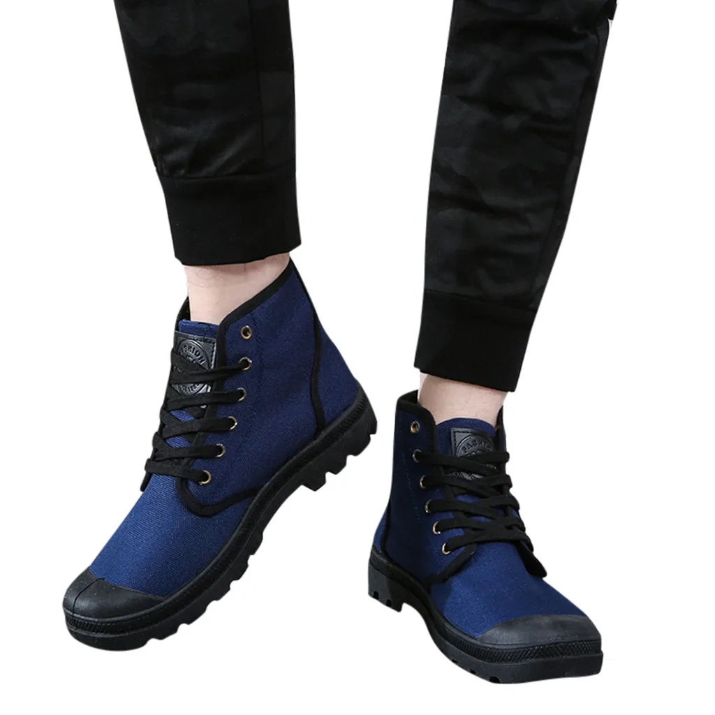 Men Sneakers Men Casual High-Top Lace-Up Canvas Shoes Students Classic Non-Slip Hiking Shoes Men Basket Zapatillas Hombre Tenis
Men Sneakers Men Casual High-Top Lace-Up Canvas Shoes Students Classic Non-Slip Hiking Shoes Men Basket Zapatillas Hombre Tenis