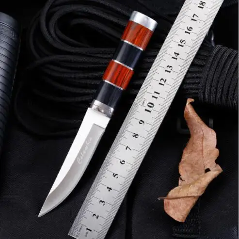 New 2019 Fixed Blade Knife wood handle Survival blade Stainless Steel Diving Straight knife Outdoor Camping Pocket Knives HU01
New 2019 Fixed Blade Knife wood handle Survival blade Stainless Steel Diving Straight knife Outdoor Camping Pocket Knives HU01