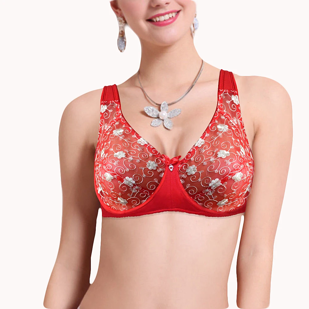 YANDW Big Red Bras For Women Lace Bralette Plus Size Unpadded A B C D DD E F 34 36 38 40 42 44 Sexy Lingerie Floral Mesh Wire
YANDW Big Red Bras For Women Lace Bralette Plus Size Unpadded A B C D DD E F 34 36 38 40 42 44 Sexy Lingerie Floral Mesh Wire