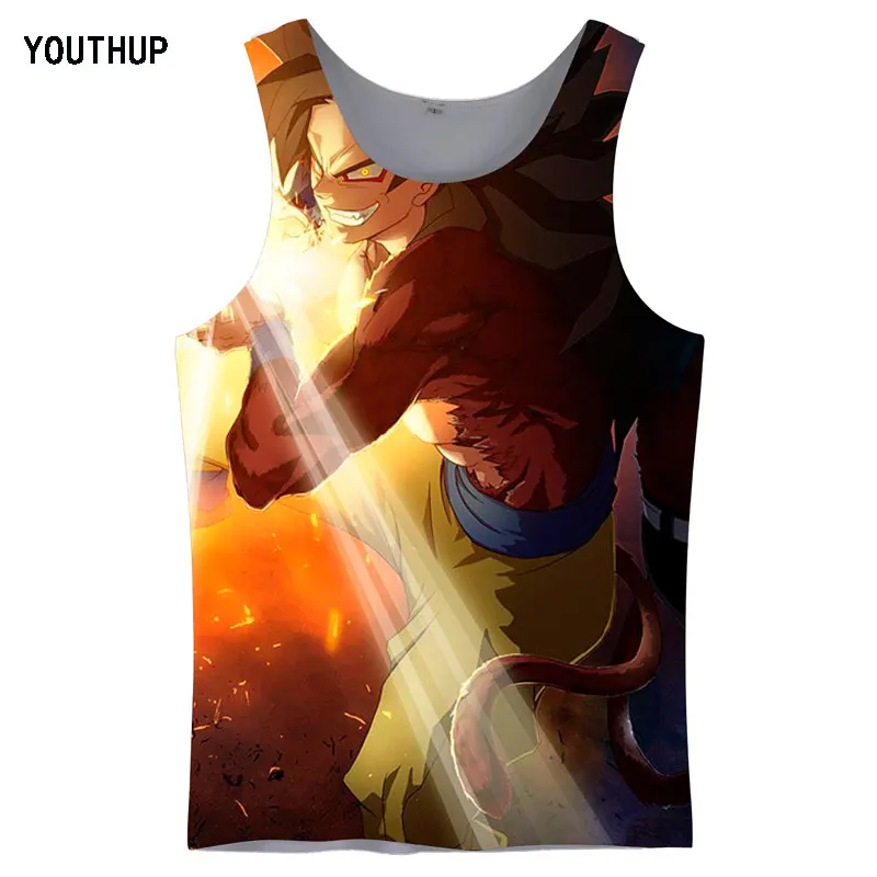 YOUTHUP 2018 Men Tank Tops 3D Print Anime Cartoon Character O-Neck Casual Slim Summer Tees Mens Clothing Tank Tops Cool Vest
YOUTHUP 2018 Men Tank Tops 3D Print Anime Cartoon Character O-Neck Casual Slim Summer Tees Mens Clothing Tank Tops Cool Vest