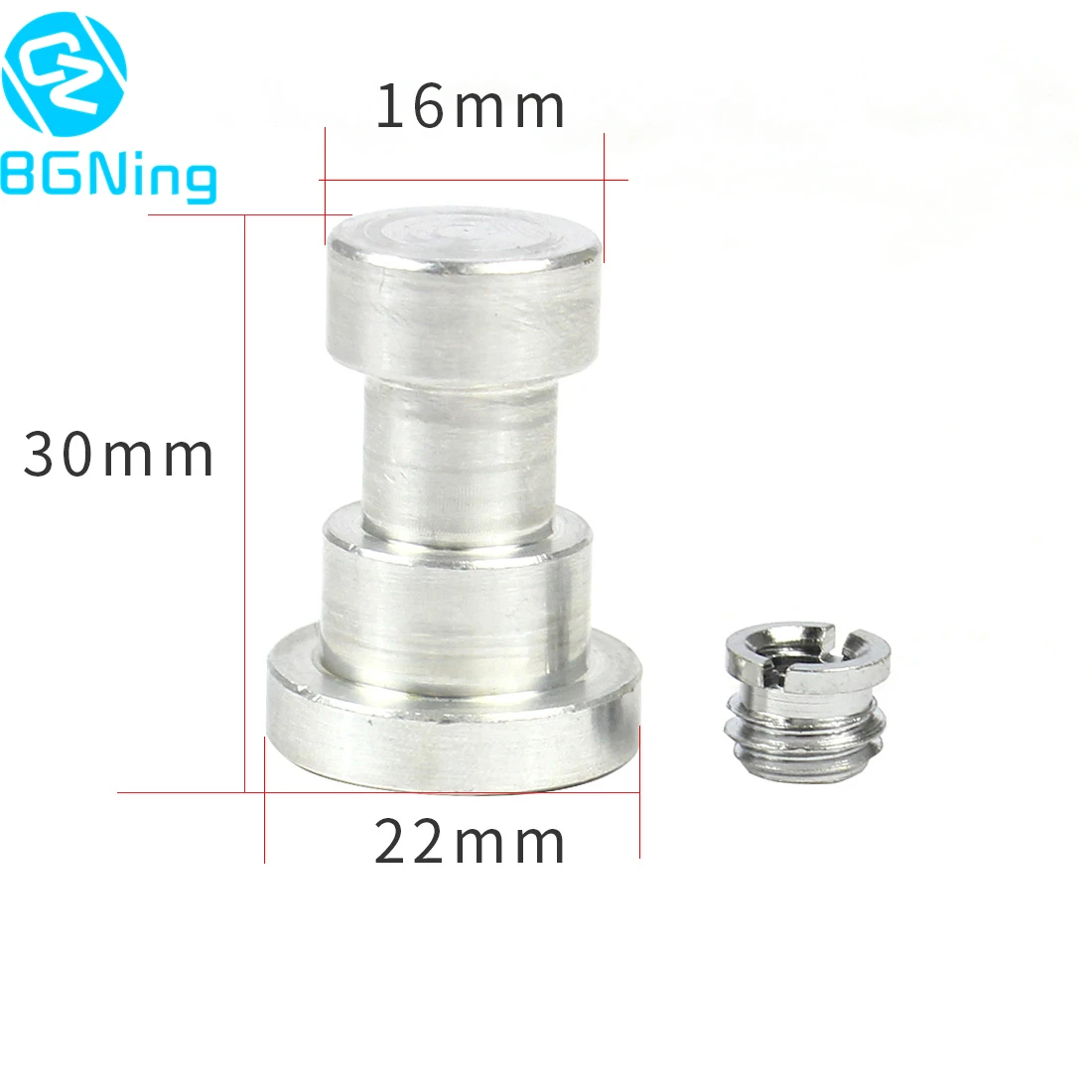 1/4 to 3/8 Adapter Screw for B Type Light Stand C-shape Bracket Flashlight Mount Holder Tripod Accessories
1/4 to 3/8 Adapter Screw for B Type Light Stand C-shape Bracket Flashlight Mount Holder Tripod Accessories